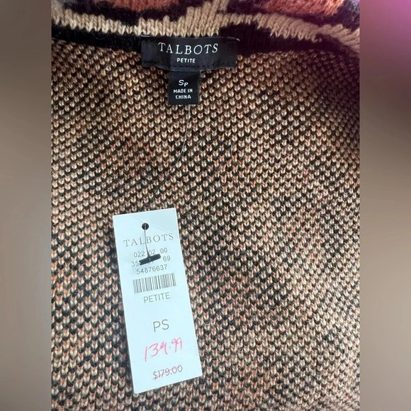 Animal Print Open Front Cardigan - Picture 3 of 3